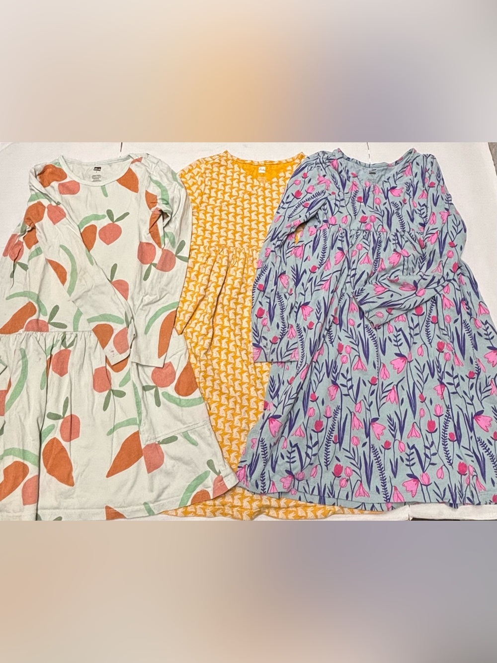 Tea Collection spring dress lot, size 7Y